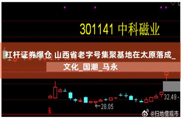 杠杆证券爆仓 山西省老字号集聚基地在太原落成_文化_国潮_马永