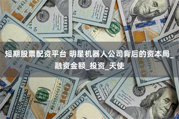 短期股票配资平台 明星机器人公司背后的资本局_融资金额_投资_天使