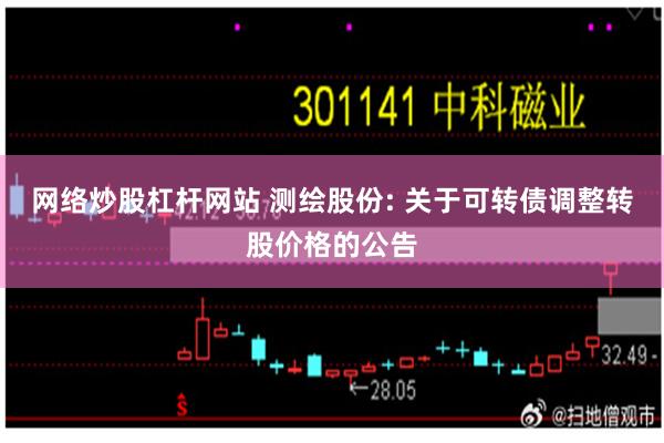 网络炒股杠杆网站 测绘股份: 关于可转债调整转股价格的公告
