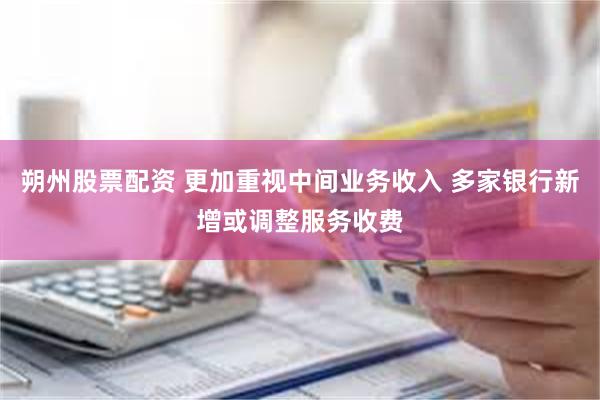 朔州股票配资 更加重视中间业务收入 多家银行新增或调整服务收费