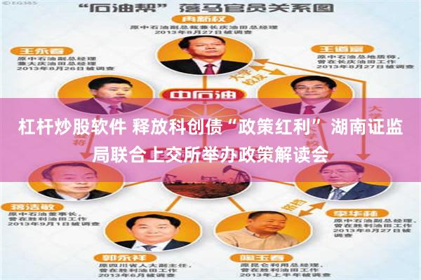 杠杆炒股软件 释放科创债“政策红利” 湖南证监局联合上交所举办政策解读会