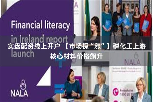 实盘配资线上开户 【市场探“涨”】磷化工上游核心材料价格飙升