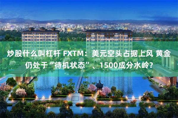 炒股什么叫杠杆 FXTM：美元空头占据上风 黄金仍处于“待机状态”、1500成分水岭？
