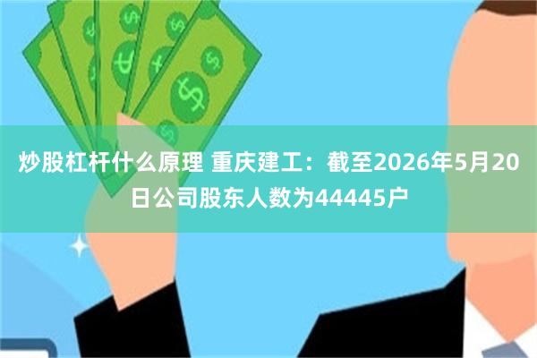 炒股杠杆什么原理 重庆建工：截至2026年5月20日公司股东人数为44445户