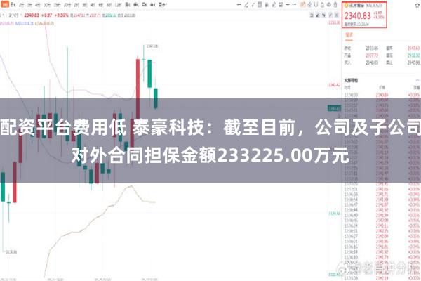 配资平台费用低 泰豪科技：截至目前，公司及子公司对外合同担保金额233225.00万元