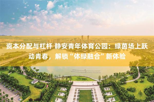 资本分配与杠杆 静安青年体育公园：绿茵场上跃动青春，解锁“体绿融合”新体验