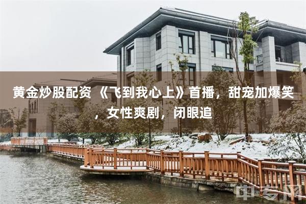 黄金炒股配资 《飞到我心上》首播，甜宠加爆笑，女性爽剧，闭眼追